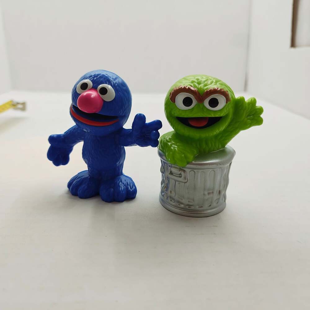 Sesame Street Playskool Grover and Oscar the Grouch Figure Set